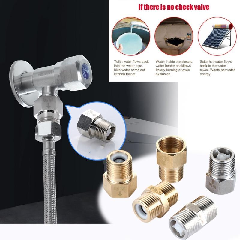 Обратный клапан для унитаза Обратный клапан Обратный клапан Противообратный клапан Чистая медь для резервуара для воды Водонагреватель Туалетный пип