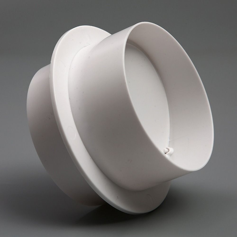 Трубный обратный клапан Обратный клапан для воздуховода Вентиляционный обратный клапан Трубный блокиратор тяги 80mm